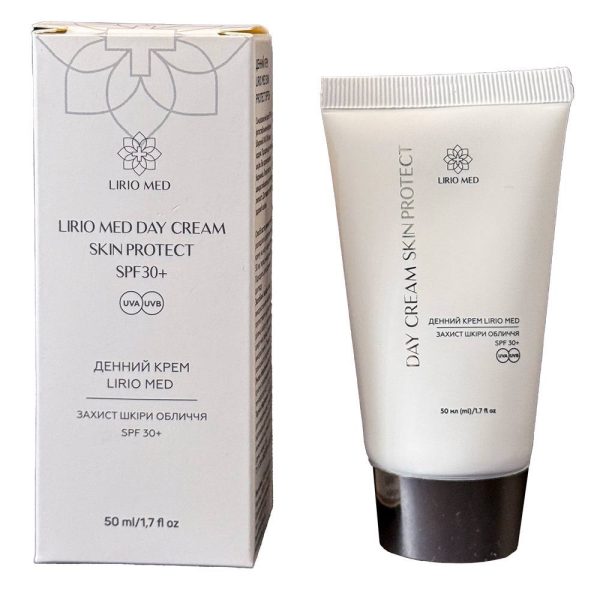 Дневной крем Lirio Med Skin Protect SPF 30+ 50 мл Дневной крем Lirio Med Skin Protect SPF 30+ 50 мл